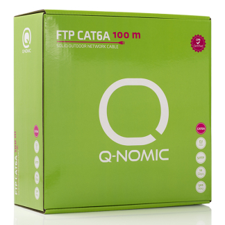 Q-Nomic Netwerkkabel voor buiten | Cat6a S/FTP | 100 meter | Q-Nomic (Stugge kern, 100% koper, LSZH, Eca) 75.020.12 K000000012 - 4