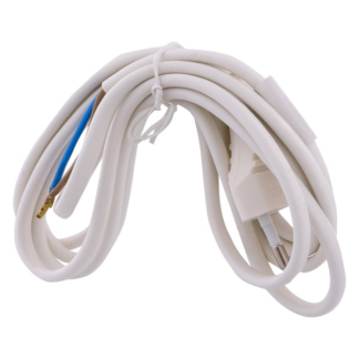 Q-link Aansluitsnoer | Q-link | 1.8 meter (2x 0.75 mm², Eurostekker, Wit) 54.210.00 K010802210 - 2
