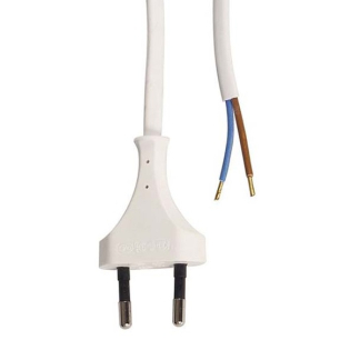 Q-link Aansluitsnoer | Q-link | 1.8 meter (2x 0.75 mm², Eurostekker, Wit) 54.210.00 K010802210 - 1