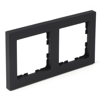 Q-link Afdekraam | Q-link | S-Line (2-voudig, Zwart) 66.095.22 K180106637 - 1