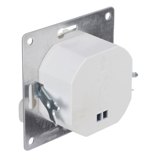 Q-link Bewegingssensor | Q-link | S-Line (Infrarood, 3 tot 7 meter bereik, 160°, Schakelaar, Binnen, Wit) 58.096.08 K180108113 - 5