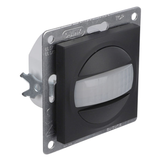 Q-link Bewegingssensor | Q-link | S-Line (Infrarood, 3 tot 7 meter bereik, 160°, Schakelaar, Binnen, Zwart) 58.099.08 K180108114 - 2