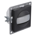 Q-link Bewegingssensor | Q-link | S-Line (Infrarood, 3 tot 7 meter bereik, 160°, Schakelaar, Binnen, Zwart) 58.099.08 K180108114 - 2