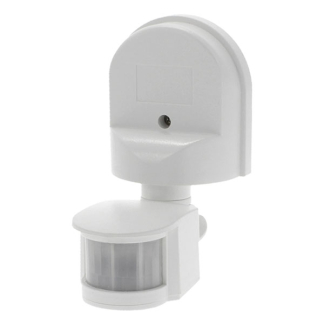 Q-link Bewegingssensor | Q-link (Infrarood, 1 tot 8 meter bereik, 180°, Buiten, Wit) 53.301.29 K180108111