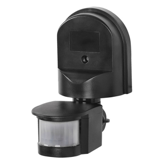 Q-link Bewegingssensor | Q-link (Infrarood, 1 tot 8 meter bereik, 180°, Buiten, Zwart) 53.301.33 K180108110 - 1