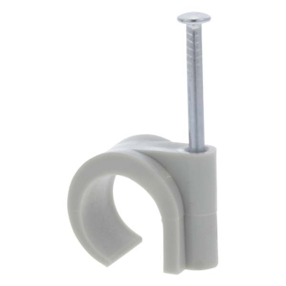 Q-link Buisclip | Q-link | 16 - 19 mm (20 stuks, Rond, Grijs) 54.213.36 K180103005 - 2