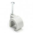 Q-link Buisclip | Q-link | 16 - 19 mm (20 stuks, Rond, Grijs) 54.213.36 K180103005