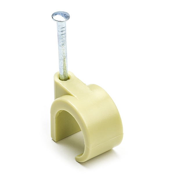 Q-link Buisclip | Q-link | 16 - 19 mm (40 stuks, Rond, Crème) 54.213.35 K180103004 - 1