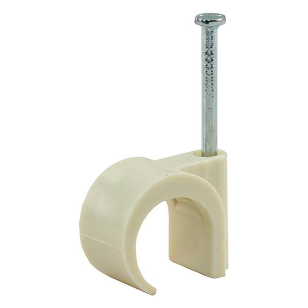 Q-link Buisclip | Q-link | 16 - 19 mm (40 stuks, Rond, Crème) 54.213.35 K180103004 - 2