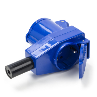 Q-link CEE contrastekker | Q-link (16A, 230V, IP44, Schuko en CEE, Haaks) 75.005.38 K010806222 - 1