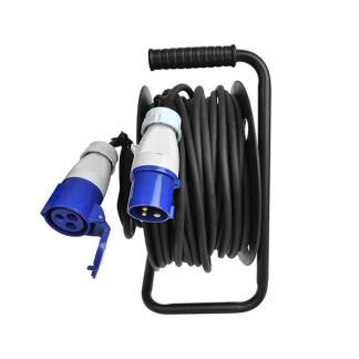 Q-link CEE kabelhaspel | Q-link | 25 meter (16A, 3x 1.5 mm², IP44) 75.015.41 K010806251 - 2