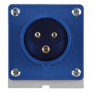Q-link CEE opbouw stekker | Q-link | Wanddoos (16A, 230V, IP44, Driepolig) 01.371.51 K100100549 - 2