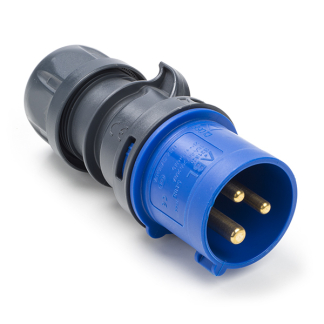 Q-link CEE stekker | Q-link (16A, 230V, IP44, Driepolig) 01.371.43 K010806214 - 1