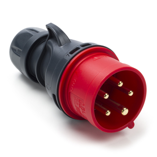 Q-link CEE stekker | Q-link (Vijfpolig, Met aarde, 16 A, Rood) 0137136 K180102107 - 1