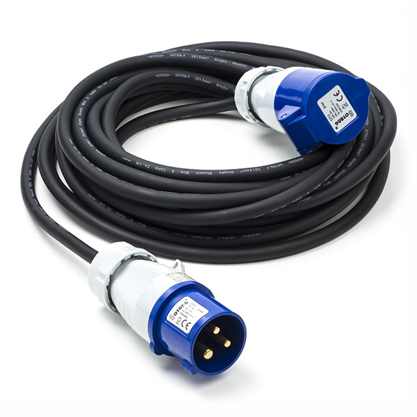 Q-link CEE verlengkabel | Q-link | 10 meter (16A, 230V, 3x1.5mm², IP44) 75.005.30 K010806231 - 1