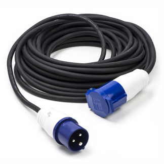 Q-link CEE verlengkabel | Q-link | 15 meter (16A, 230V, 3x1.5mm², IP44) 00.124.57 K010806232 - 