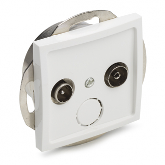 Q-link Coax wandcontactdoos | Q-link | S2 (Radio/tv) 5408362 K101301015 - 1