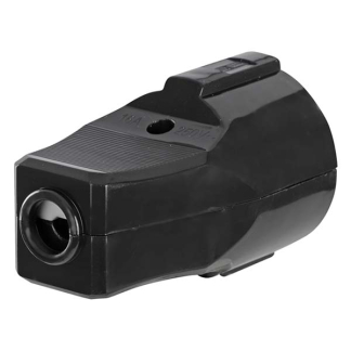 Q-link Contrastekker | Q-link (Randaarde, 10/16 A, Zwart) 0011035 K180102030 - 2