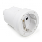 Q-link Contrastekker | Q-link (Randaarde, PVC, 10/16 A, Wit) 0011036 K180102031