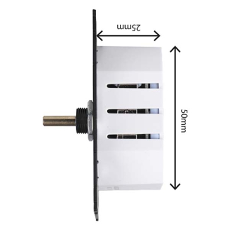 Q-link Duo Dimmer | Q-link (Inbouw, Draaiknop, led, 2 x 200 watt, Met centraalplaat, Zwart) 66.099.46 K010809834 - 5