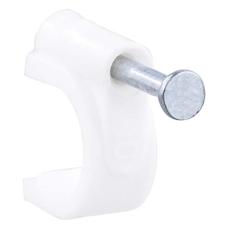 Q-link Kabelclip | Q-link | 10 mm (120 stuks, Rond, Wit) 00.530.40 K090200083 - 2