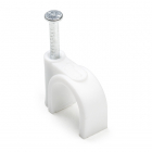 Q-link Kabelclip | Q-link | 10 mm (120 stuks, Rond, Wit) 00.530.40 K090200083 Q-link Kabelclip | Q-link | 10 mm (120 stuks, Rond, Wit) 00.530.40 K090200083