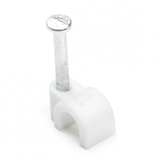 Q-link Kabelclip | Q-link | 4 mm (20 stuks, Rond, Wit) 54.213.00 K090200070 - 1