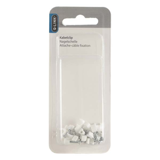 Q-link Kabelclip | Q-link | 4 mm (20 stuks, Rond, Wit) 54.213.00 K090200070 - 5