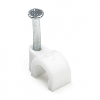 Q-link Kabelclip | Q-link | 5 mm (20 stuks, Rond, Wit) 54.213.06 K090200072 - 1