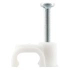 Q-link Kabelclip | Q-link | 6 mm (20 stuks, Plat, Wit) 54.213.12 K090200075 - 2