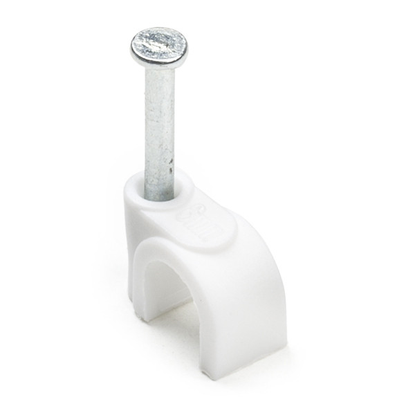 Q-link Kabelclip | Q-link | 6 mm (20 stuks, Rond, Wit) 54.213.10 K090200074 - 1
