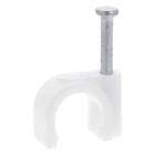 Q-link Kabelclip | Q-link | 8 mm (20 stuks, Rond, Wit) 54.213.18 K090200079 - 2