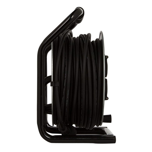 Q-link Kabelhaspel | Q-link (4-voudig, Randaarde, 2300 watt, Zwart, 40 meter) 55.900.89 K010809284 - 3