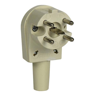 Q-link Perilex stekker | Q-link (Haaks, 16A, Crème) 0137200 K010806197 - 3
