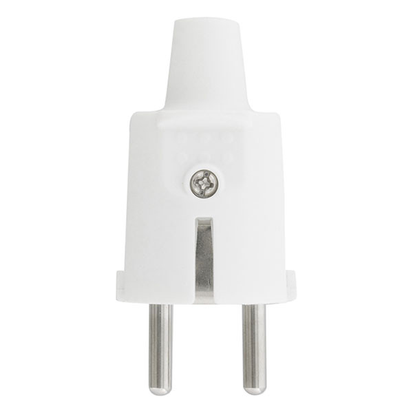 Q-link Schuko stekker | Q-link (Randaarde/Penaarde, 16 A, PVC, Wit) 0011011 K180102022 - 2