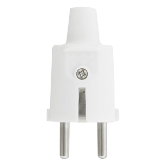 Q-link Schuko stekker | Q-link (Randaarde/Penaarde, 16 A, PVC, Wit) 0011011 K180102022 - 2