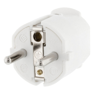Q-link Schuko stekker | Q-link (Randaarde/Penaarde, 16 A, PVC, Wit) 0011011 K180102022 - 3