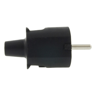 Q-link Schuko stekker | Q-link (Randaarde/Penaarde, 16 A, PVC, Zwart) 0011012 K180102023 - 3