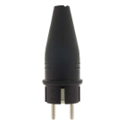 Q-link Schuko stekker | Q-link (Randaarde/Penaarde, 16 A, Rubber, Zwart) 0011015 K180102025 - 3