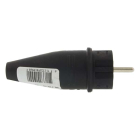 Q-link Schuko stekker | Q-link (Randaarde/Penaarde, 16 A, Rubber, Zwart) 0011015 K180102025 - 4