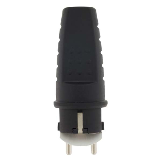Q-link Schuko stekker | Q-link (Randaarde/Penaarde, 16 A, Rubber, Zwart) 0011017 K180102026 - 4