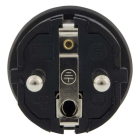 Q-link Schuko stekker | Q-link (Randaarde/Penaarde, 16 A, Rubber, Zwart) 0011017 K180102026 - 5