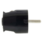 Q-link Schuko stekker | Q-link (Randaarde, 16 A, Zwart) 0011007 K180102019 - 2