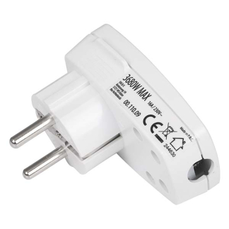 Q-link Schuko stekker | Q-link (Randaarde, Schakelaar, 16 A, Wit) 0011009 K180102021 - 5