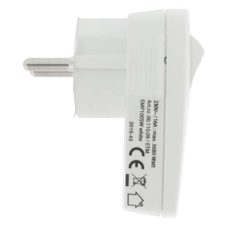 Q-link Schuko stekker | Q-link (Randaarde, Schakelaar, 16 A, Wit) 0011009 K180102021 - 7