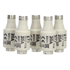 Q-link Smeltzekering - Q-link (Snel, 20A, 5 stuks, Blauw) 0042504 K180102066 - 5