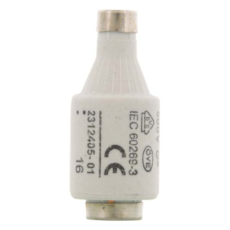 Q-link Smeltzekering - Q-link (Traag, 16A, 5 stuks, Grijs) 0042517 K180102067 - 2