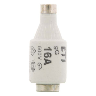 Q-link Smeltzekering - Q-link (Traag, 16A, 5 stuks, Grijs) 0042517 K180102067 - 3