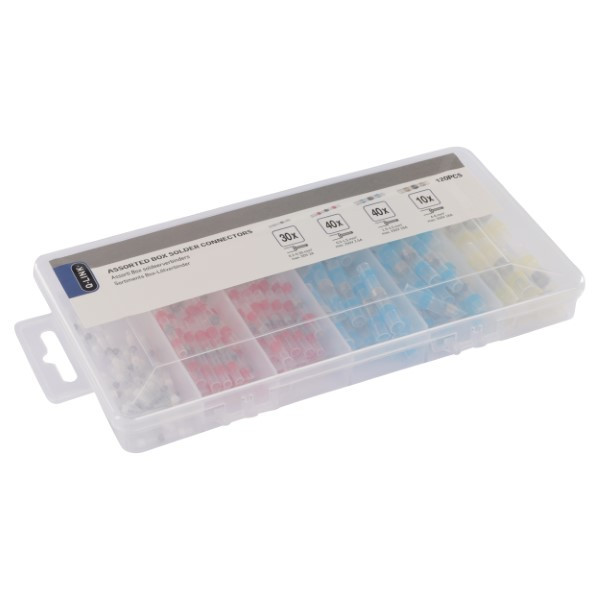 Q-link Soldeerverbinders | Q-link | Set met 4 maten (0.2 – 0.35 mm², 0.5-1.5 mm², 1.5-2.5 mm², 4-6 mm²) 00.530.61 K100100552 - 1