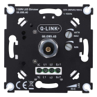 Q-link Spaarlamp dimmer | Q-link (Inbouw, Draaiknop, 1 tot 150 watt, Met centraalplaat, Wit) 66.099.40 C010809831 - 3